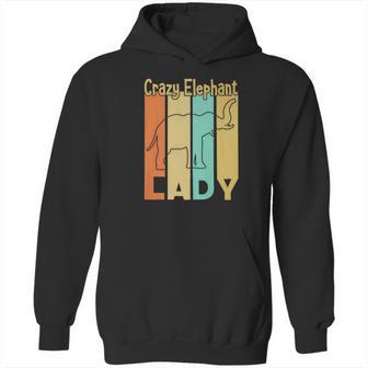 Crazy Elephant Lady 2 Hoodie | Favorety