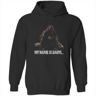 Cute Funny Bigfoot My Name Is Daryl Hoodie | Favorety