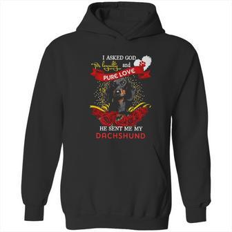 Dachshund Loyalty And Pure Love Gift Hoodie | Favorety AU