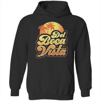 Del Boca Vista Sunset Retro Hoodie | Favorety AU