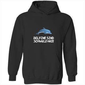 Delfine Sind Schwule Haie | Wie Gewitter Im Kopf Hoodie | Favorety