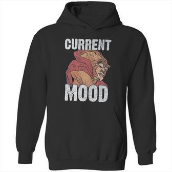 Disney Mens Beauty And The Beast Current Mood Graphic Hoodie | Favorety