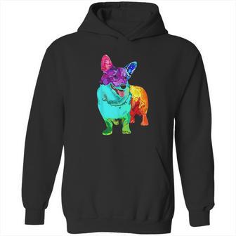 Dog Lover Gifts Welsh Corgi For Colorful Corgi Hoodie | Favorety