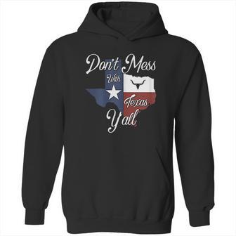 Dont Mess With Vintage Texas Longhorn Lone Star State Pride Hoodie | Favorety AU