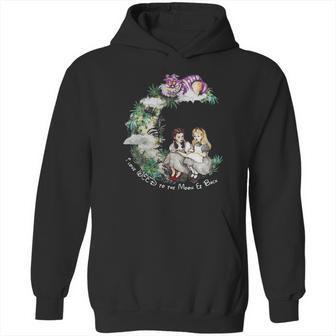 Dorothy And Alice I Love Weed To The Moon Er Back Hoodie | Favorety UK