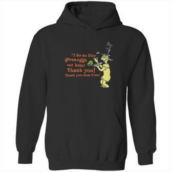 Dr Seuss Green Eggs And Ham I Do So Like Quote Hoodie | Favorety DE