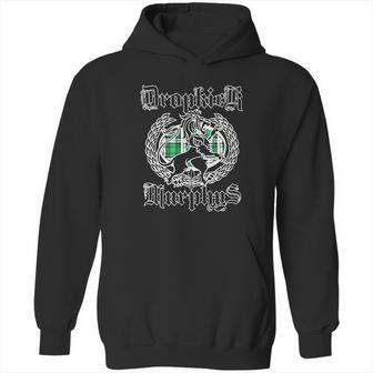 Dropkick Murphys Lion Plaid Hoodie | Favorety