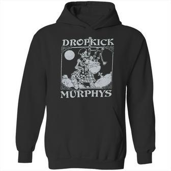 Dropkick Murphys Mens Vintage Skeleton Piper Hoodie | Favorety UK