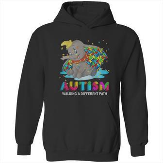 Dumbo Autism Walking A Different Path Hoodie | Favorety