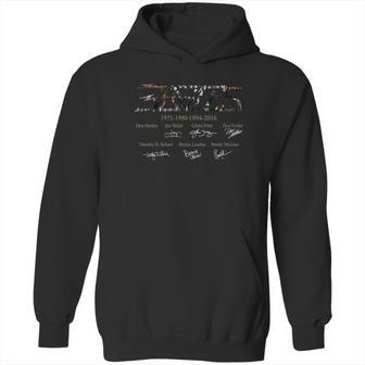 Eagles Band 1971-1980 1994-2019 Signatures Shirt Hoodie | Favorety UK