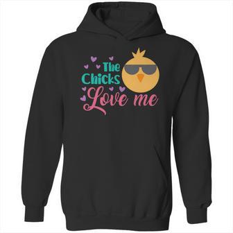 Easter The Chicks Love Me Hoodie | Favorety UK