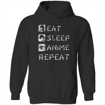 Eat Sleep Anime Repeat Hoodie | Favorety UK