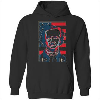 Edgar Allan Poe American Propaganda Pop Art Hoodie | Favorety UK