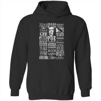 Edgar Allan Poe Poems Quotes Raven Literature Hoodie | Favorety