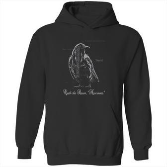 Edgar Allan Poe Quoth The Raven Nevermore Hoodie | Favorety CA