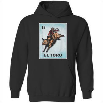 El Toro Mexican Bull Riding Cards Hoodie | Favorety UK