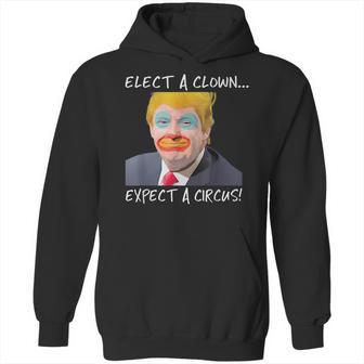 Elect A Clown Expect A Circus Retro Hoodie | Favorety CA