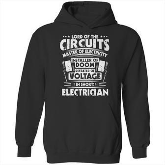 Electrician Sparky Electricity Lord Gift Present Hoodie | Favorety UK