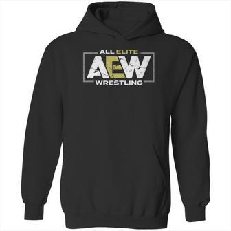 All Elite Aew Wrestling Aew Logo T Shirt Hoodie | Favorety