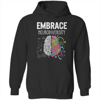 Embrace Neurodiversity Brain Hoodie | Favorety AU