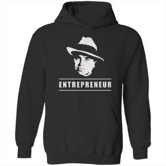 Entrepreneur With Al Capone Design Hoodie | Favorety CA