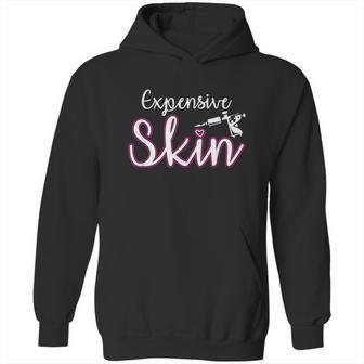 Expensive Skin Tattoo Artist Machine Inked Skin Beards Hoodie | Favorety CA