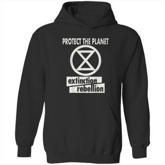 Extinction Rebellion In Green Rebel For Life Climate Change Hoodie | Favorety