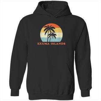 Exuma Bahamas Vintage Sun Surf Throwback Vacation Hoodie | Favorety DE