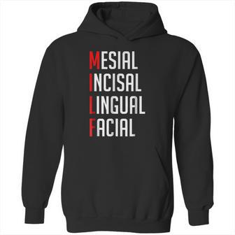 F Mesial Incisal Lingual Facial Hoodie | Favorety AU