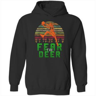 Fear The Deer Gift For Milwaukee Basketball Bucks Fans Hoodie | Favorety AU