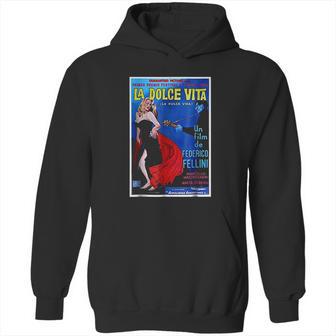 Fellini 1960 Movie Poster Reproduction Hoodie | Favorety UK