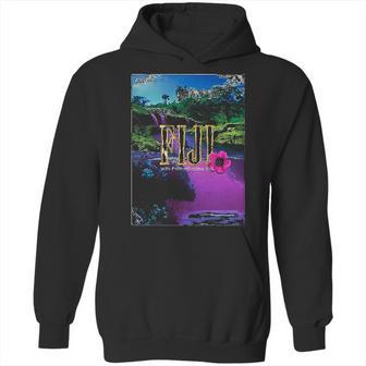 Fiji Artesian Aesthaetic On Promethazine Xanax Vaporwave Synthwave Water Hoodie | Favorety DE