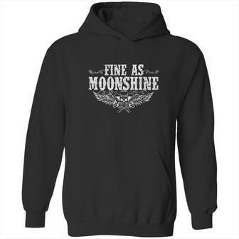 Fine As Moonshine Western Skull Dueling Pistols Hoodie | Favorety CA