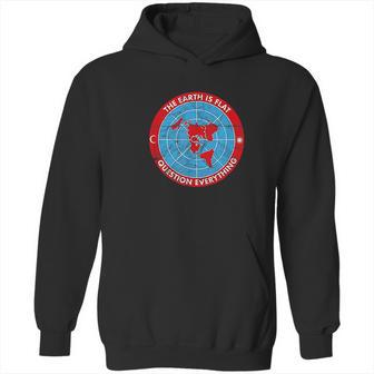 Flat Earth Society Theory Conspiracy Vintage Hoodie | Favorety AU