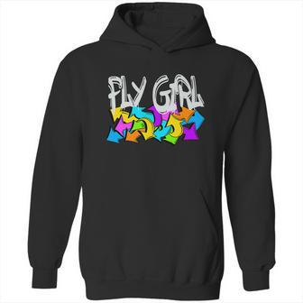 Fly Girl 80S 90S Girl Old School Hip Hop Hoodie | Favorety UK