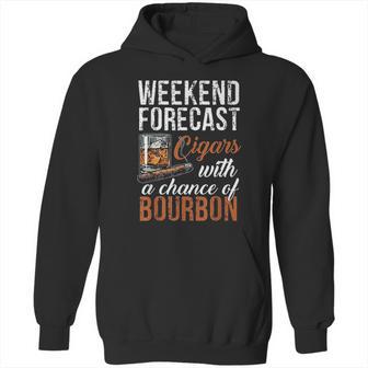 Weekend Forecast Cigars With Chance Bourbon Hoodie | Favorety UK