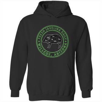 Fresh Javelina Daily Willcox Arizona Souvenir Graphic Design Printed Casual Daily Basic Hoodie | Favorety CA