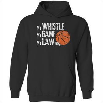 Funny Basketball Referee Quotes Gift I Hoops Ref Hoodie | Favorety DE