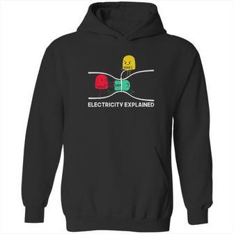 Funny Electricity Explained Hoodie | Favorety