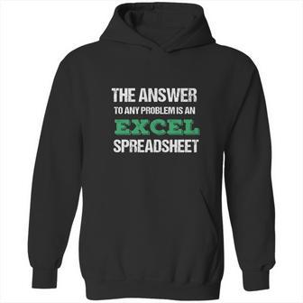 Funny Excel Spreadsheet Hoodie | Favorety UK