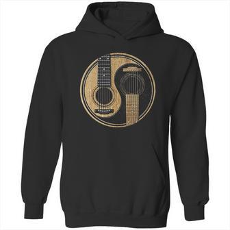 Funny Guitar Guitar Yin Yang Guitarist Hoodie | Favorety