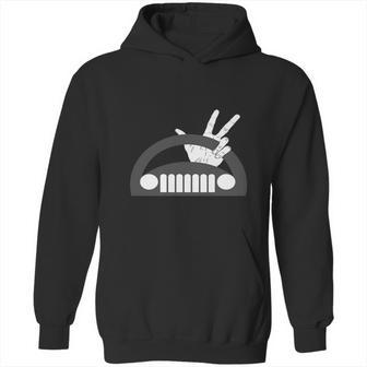 Funny The Jeep Wave Hoodie | Favorety