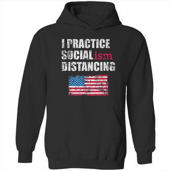 Funny Political Social Distancing Socialist Hoodie | Favorety UK