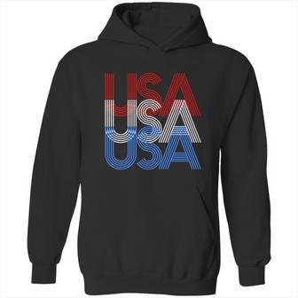 Funny Retro Usa Logo Hoodie | Favorety AU