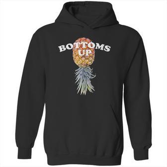 Funny Swinger Gift Upside Down Pineapple Hoodie | Favorety