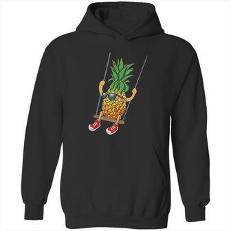 Funny Swinging Pineapple Swinger Hoodie | Favorety