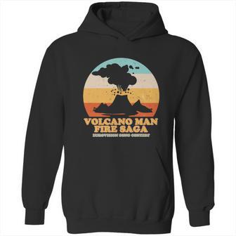 Funny Vintage Volcano Man Fire Saga Eurovision Song Contest Hoodie | Favorety DE