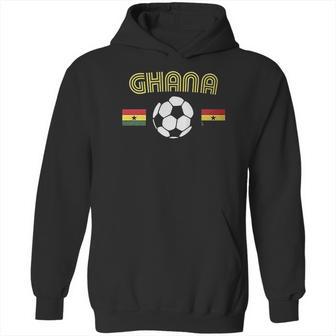 Ghana Soccer Love Ghanaian Football Pride Hoodie | Favorety