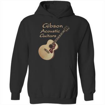 Gibson Acoustic T Shirt Hoodie | Favorety AU