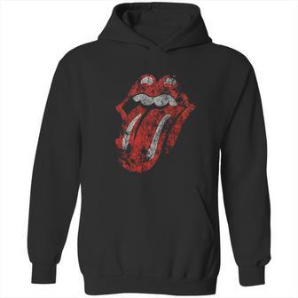 Girls Rolling Stones Distressed Tongue Hoodie | Favorety